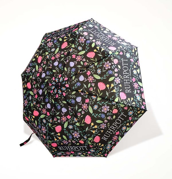 Regenschirm Ruhrpott Blumen