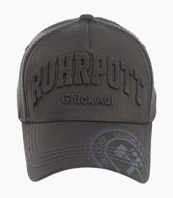 Ruhrpott Cap "Ruhrpott" gestanzt dunkelgrau/grau