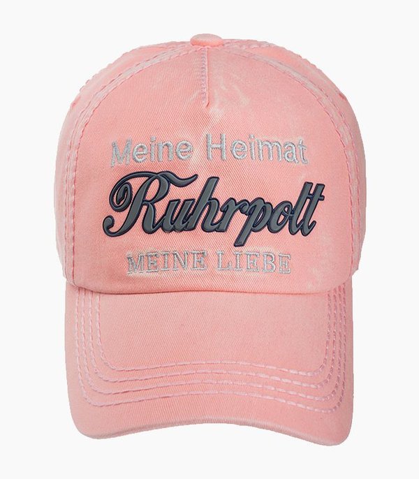 Ruhrpott Cap "Meine Liebe" rosé/anthrazit